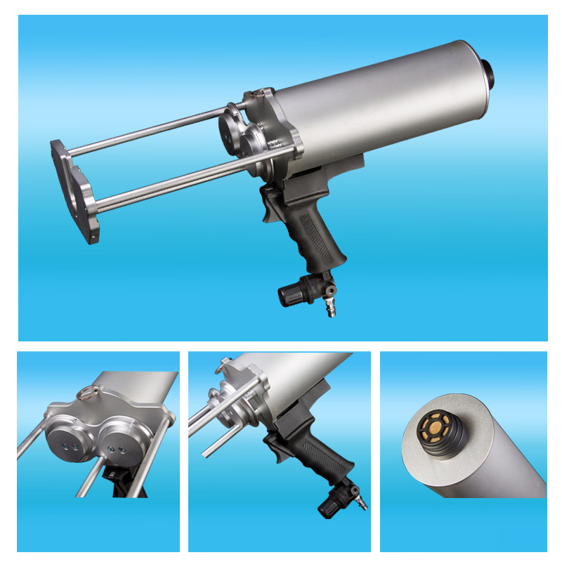 600ml 1:1 Dual Pneumatic Caulking Gun (KSA1-600ml1:1)