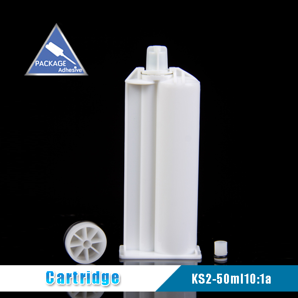 KS2-50ml10:1b PBT Adhesive Cartridge for AB Acrylic Adhesives in Marble & Solid